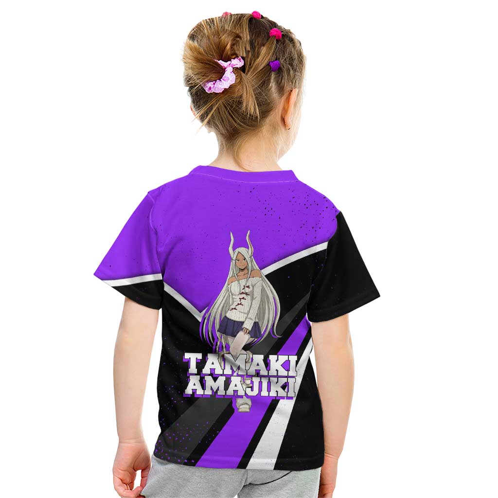 Mirko My Hero Academia Kid T Shirt Anime Grunge Splatter Graphic Style