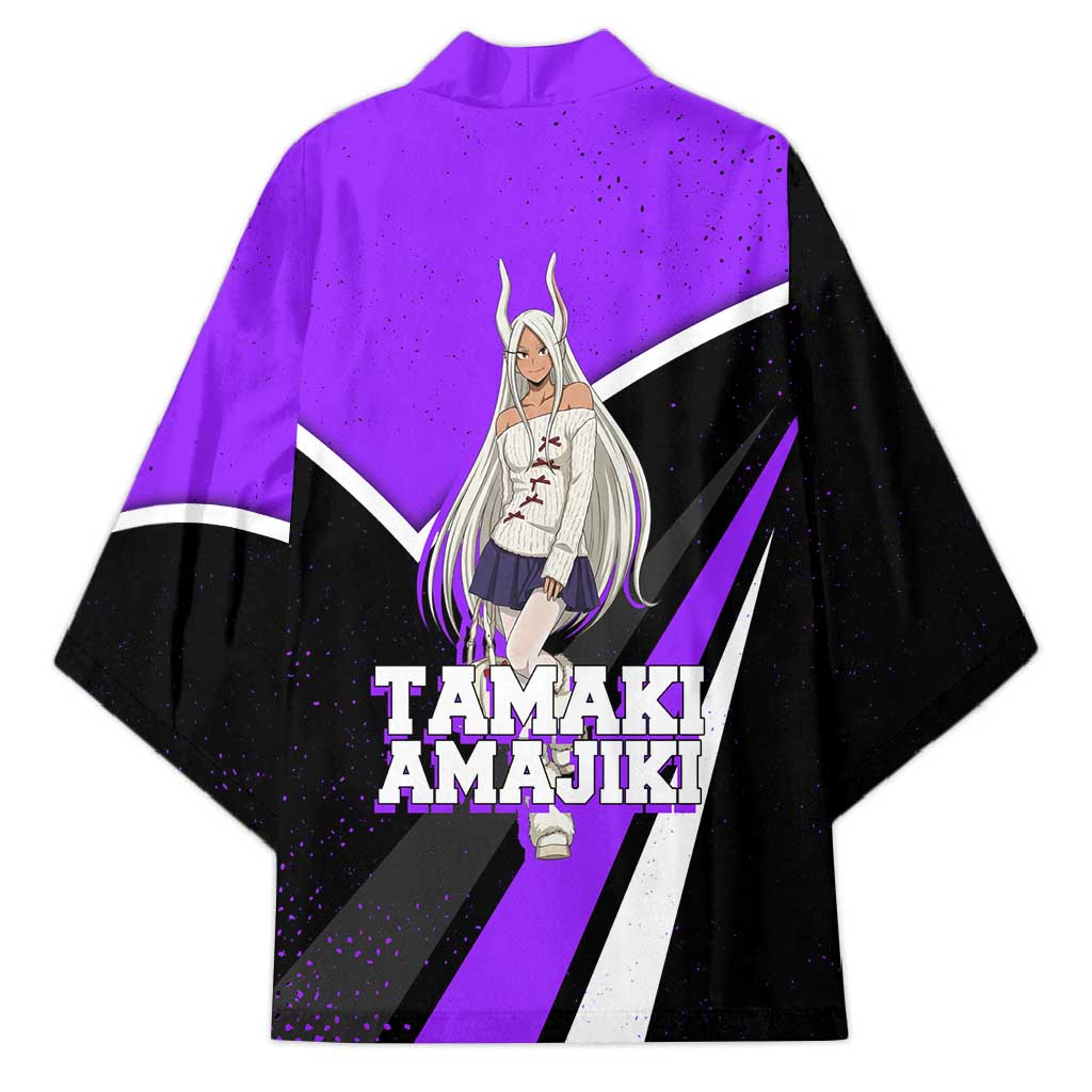 Mirko My Hero Academia Kimono Anime Grunge Splatter Graphic Style