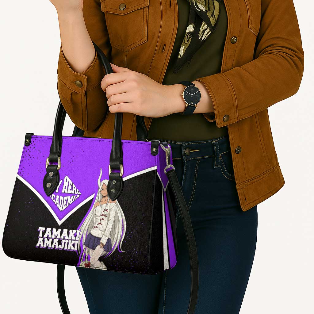Mirko My Hero Academia Leather Bag Anime Grunge Splatter Graphic Style
