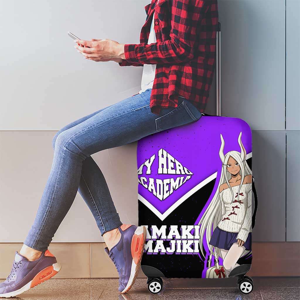 Mirko My Hero Academia Luggage Cover Anime Grunge Splatter Graphic Style