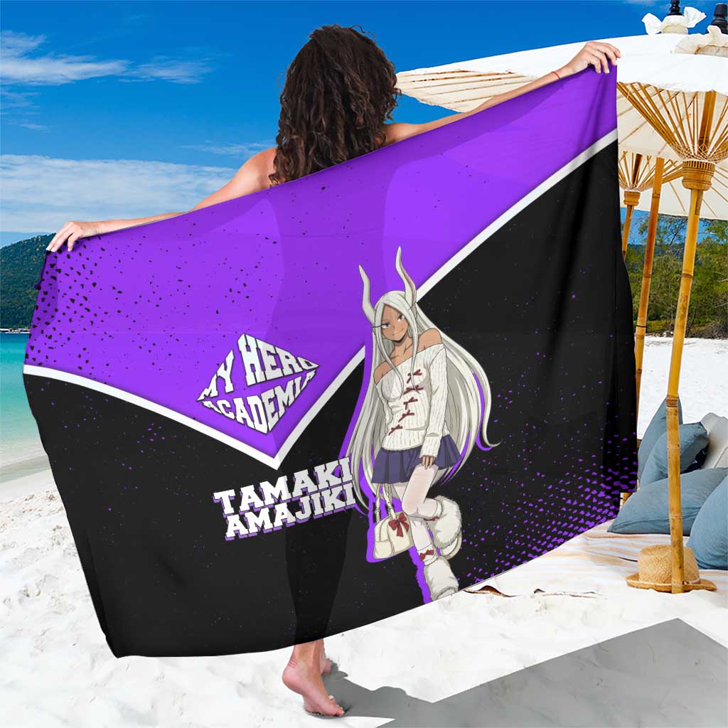 Mirko My Hero Academia Sarong Anime Grunge Splatter Graphic Style