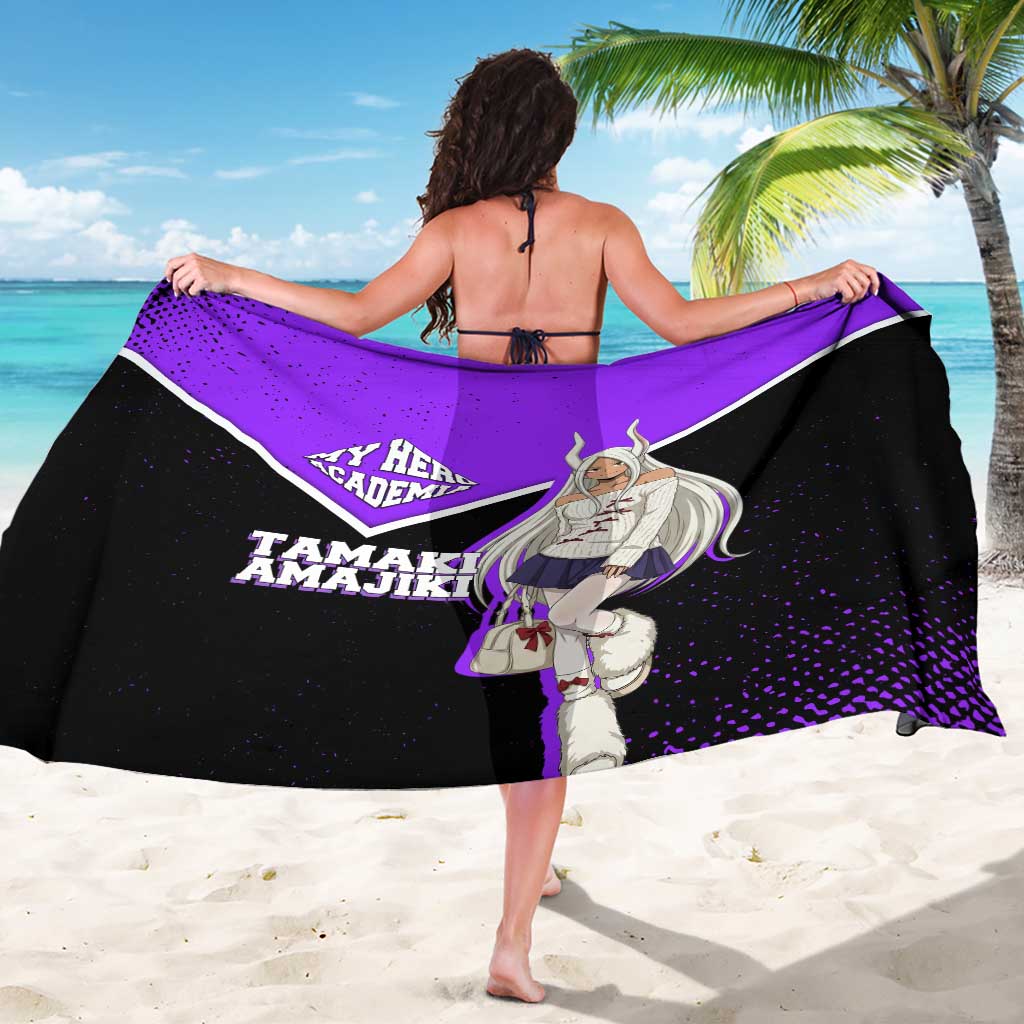 Mirko My Hero Academia Sarong Anime Grunge Splatter Graphic Style