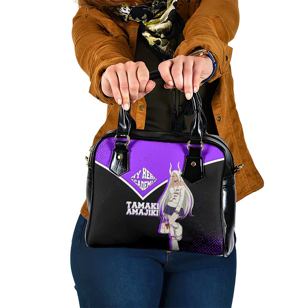 Mirko My Hero Academia Shoulder Handbag Anime Grunge Splatter Graphic Style