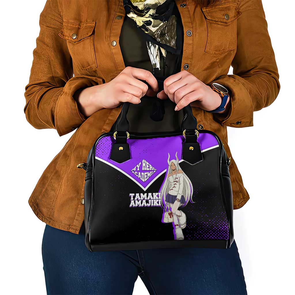 Mirko My Hero Academia Shoulder Handbag Anime Grunge Splatter Graphic Style
