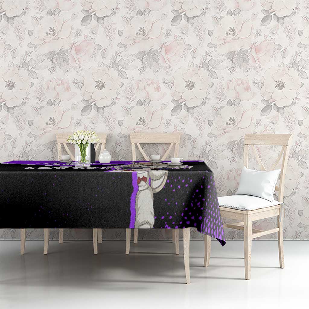Mirko My Hero Academia Tablecloth Anime Grunge Splatter Graphic Style