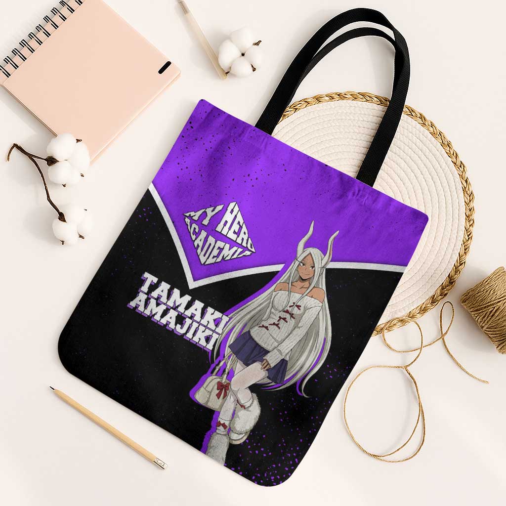 Mirko My Hero Academia Tote Bag Anime Grunge Splatter Graphic Style