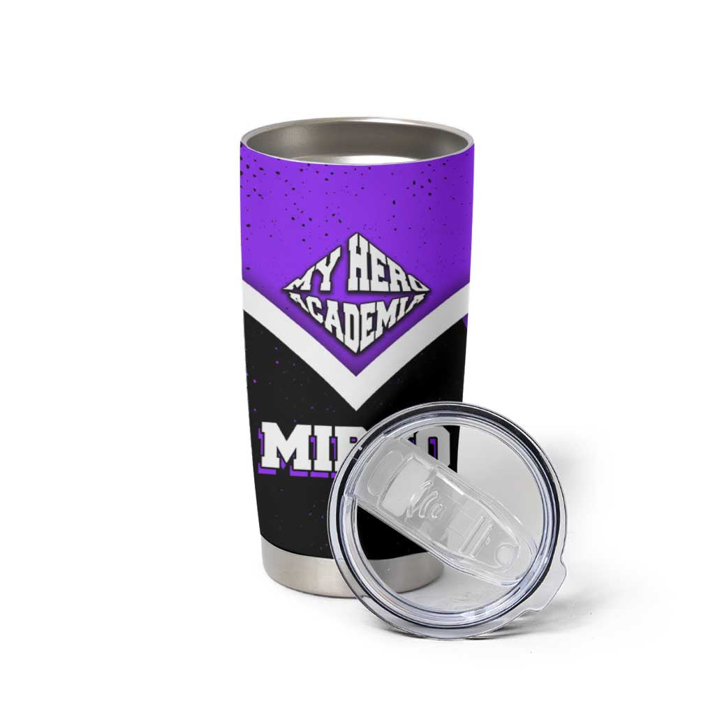 Mirko My Hero Academia Tumbler Cup Anime Grunge Splatter Graphic Style