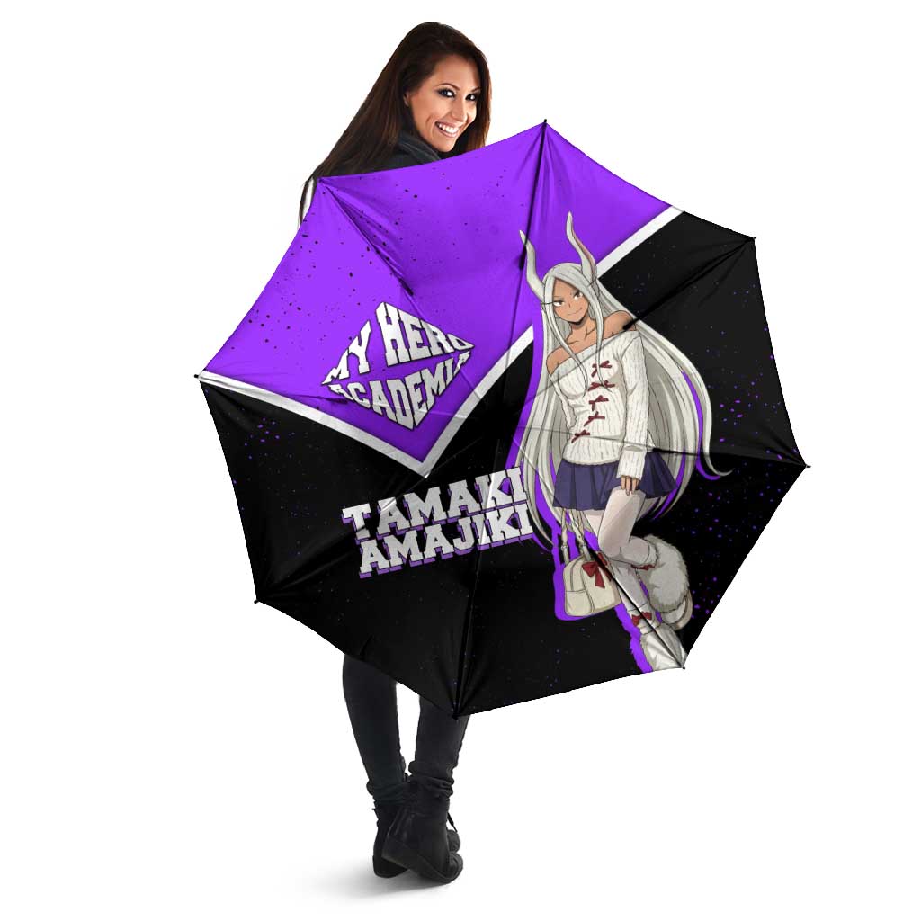 Mirko My Hero Academia Umbrella Anime Grunge Splatter Graphic Style