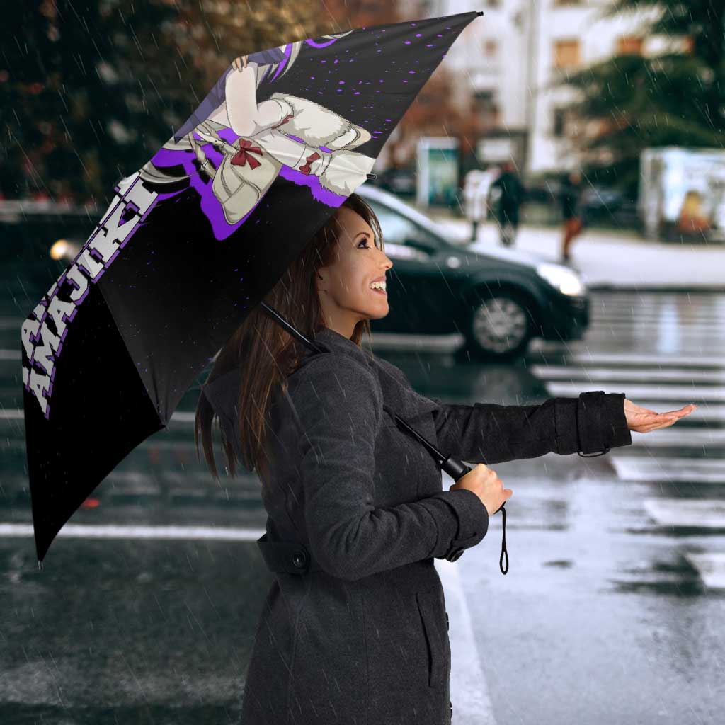 Mirko My Hero Academia Umbrella Anime Grunge Splatter Graphic Style
