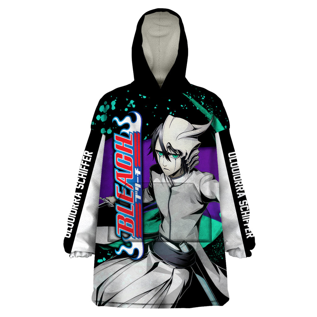 Ulquiorra Schiffer Wearable Blanket Hoodie Bleach