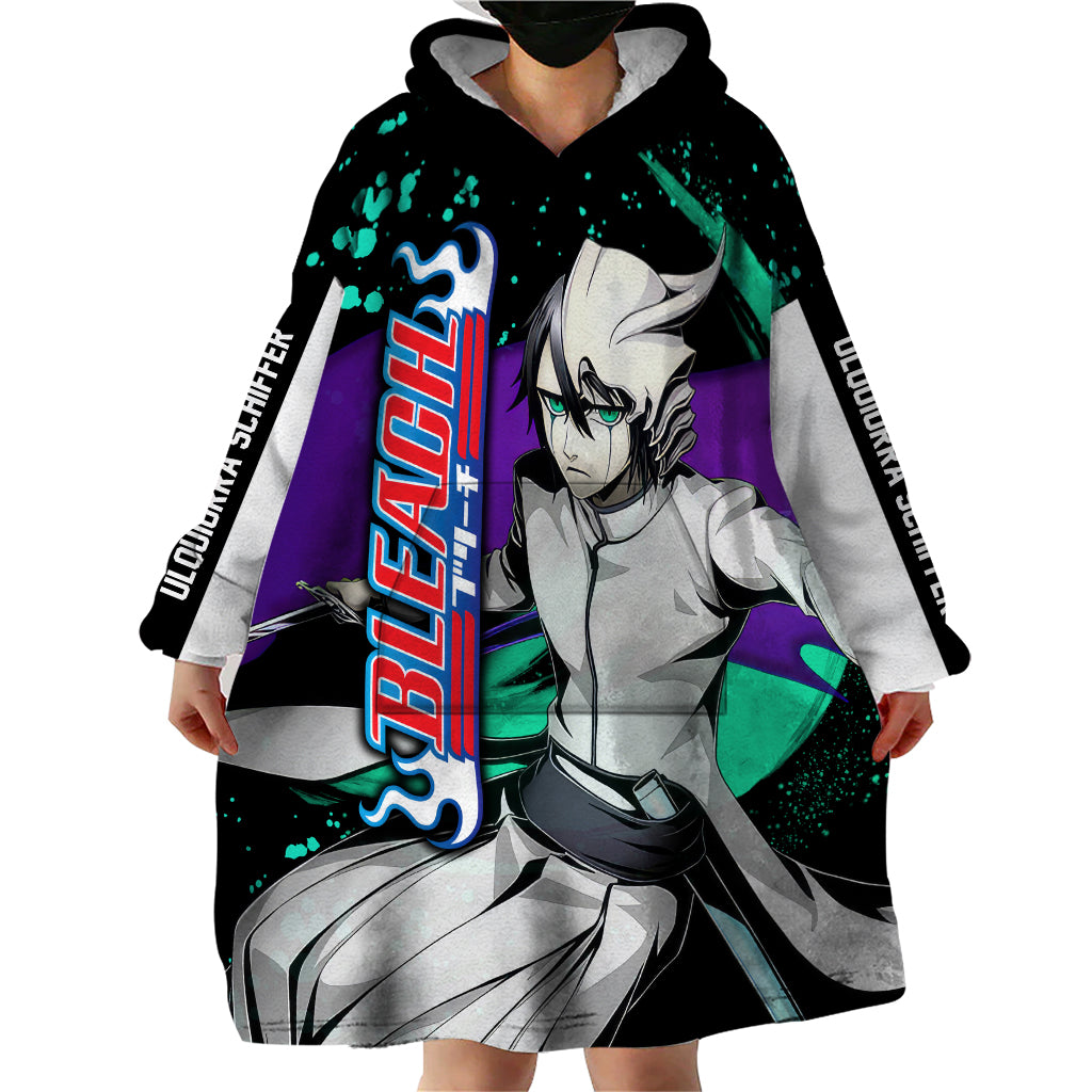 Ulquiorra Schiffer Wearable Blanket Hoodie Bleach