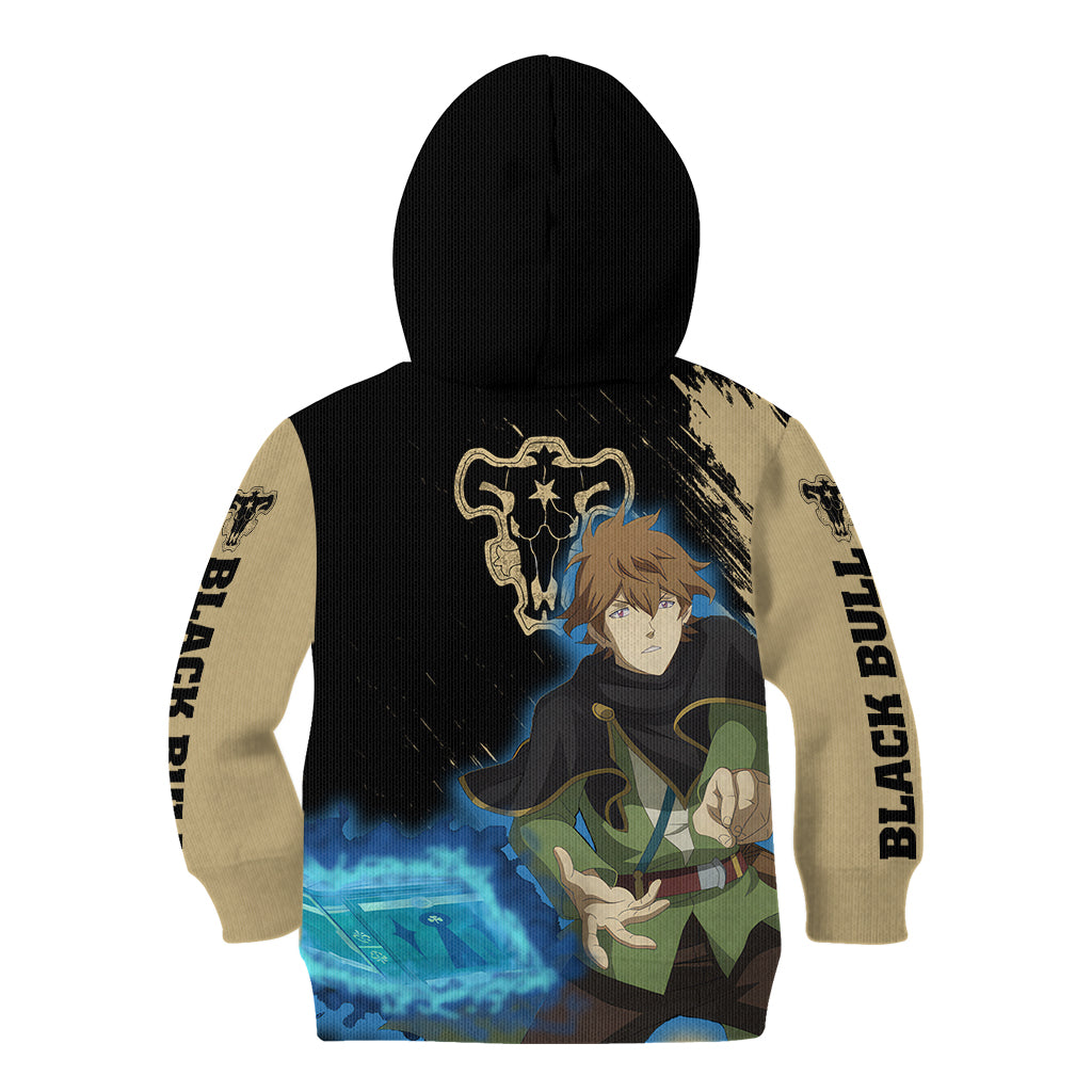 Black Bull Finral Roulacase Kid Hoodie Black Clover Anime
