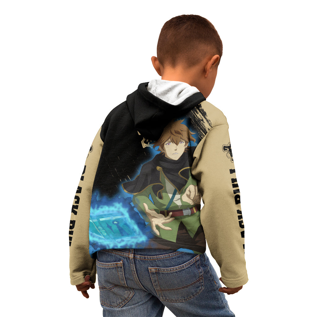 Black Bull Finral Roulacase Kid Hoodie Black Clover Anime