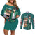 Yusuke Urameshi Couples Matching Off Shoulder Short Dress and Long Sleeve Button Shirt Yu Yu Hakusho Anime
