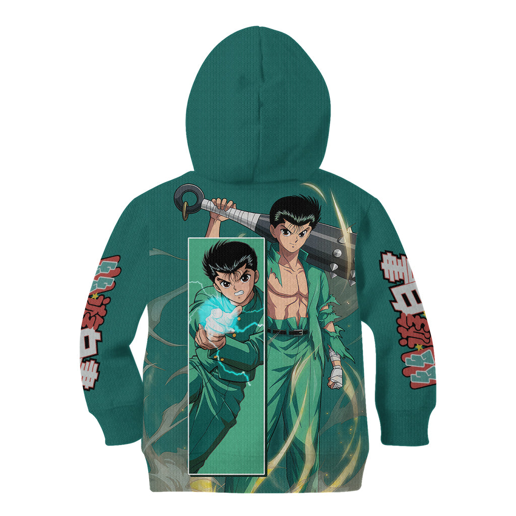Yusuke Urameshi Kid Hoodie Yu Yu Hakusho Anime