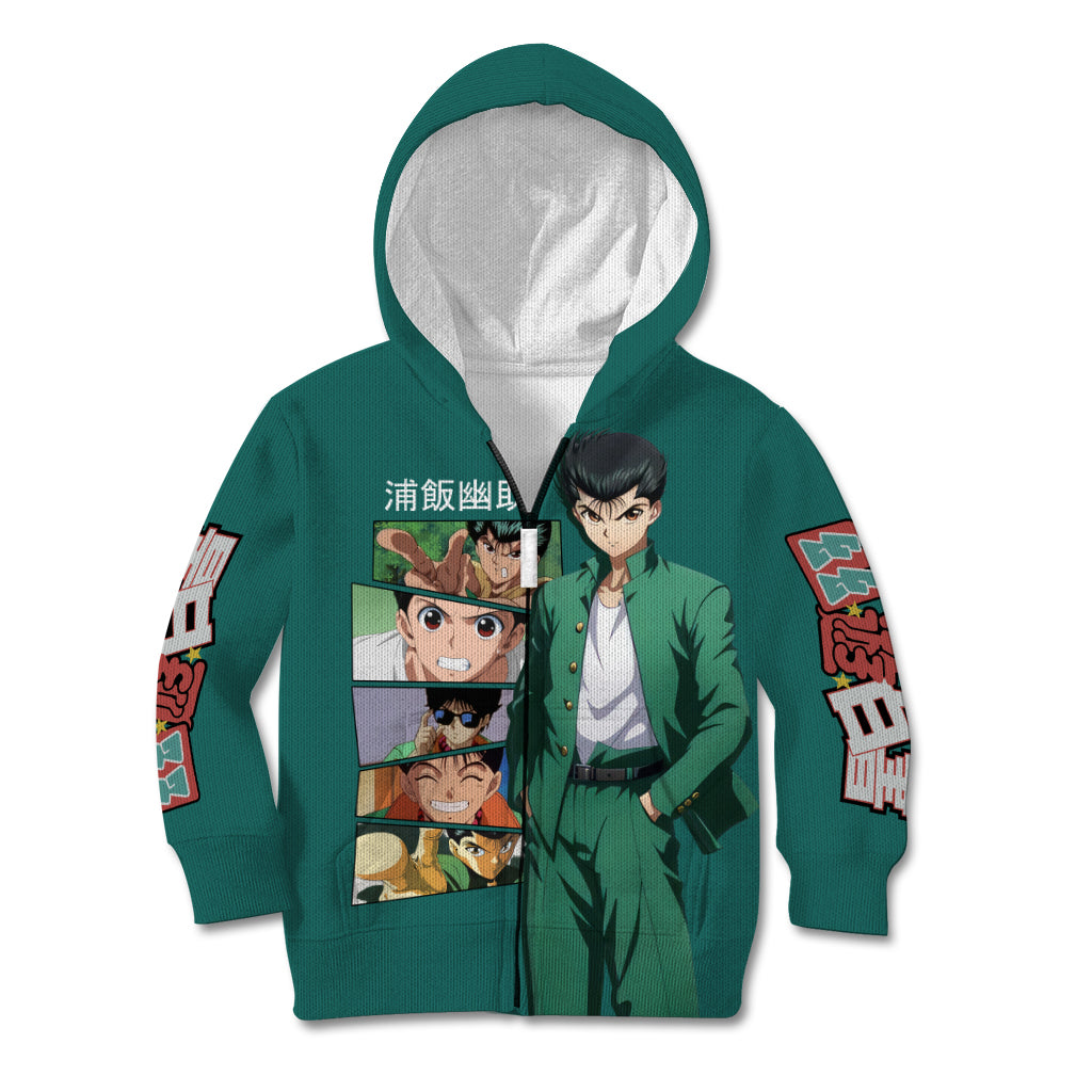 Yusuke Urameshi Kid Hoodie Yu Yu Hakusho Anime