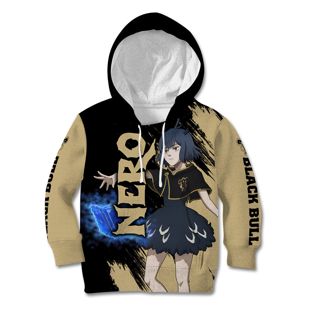 Black Bull Nero Kid Hoodie Black Clover Anime