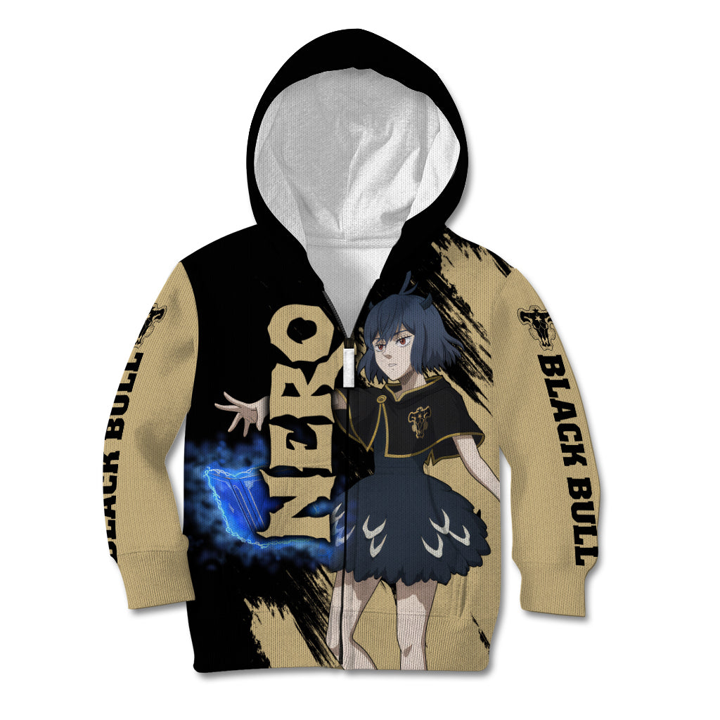 Black Bull Nero Kid Hoodie Black Clover Anime