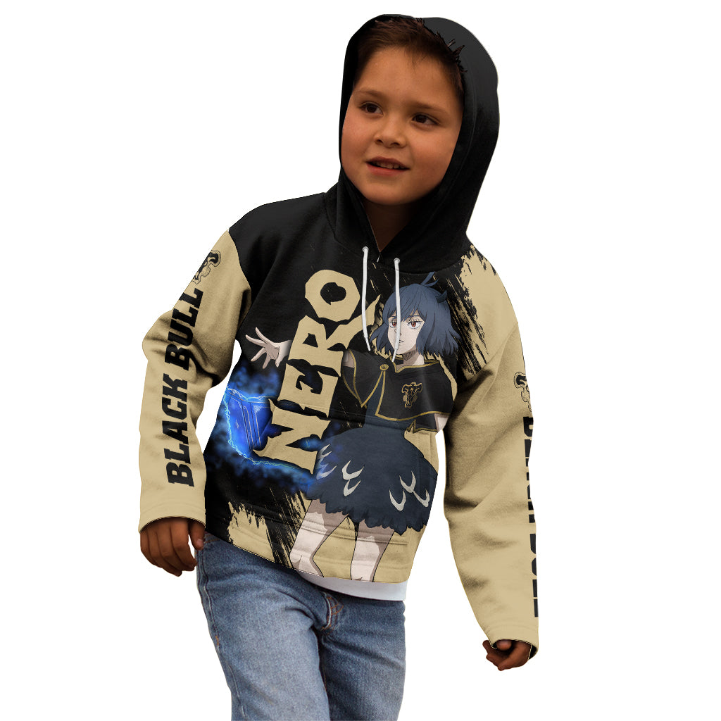 Black Bull Nero Kid Hoodie Black Clover Anime