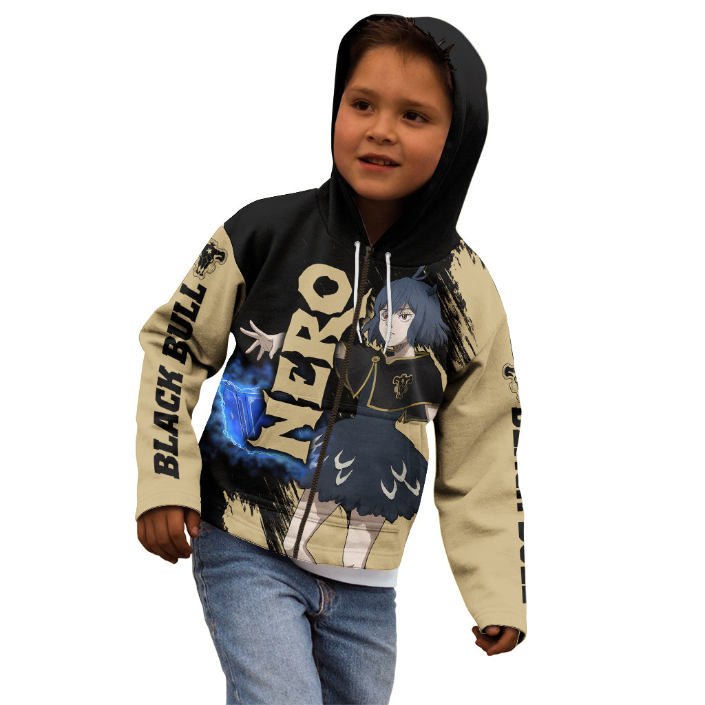 Black Bull Nero Kid Hoodie Black Clover Anime