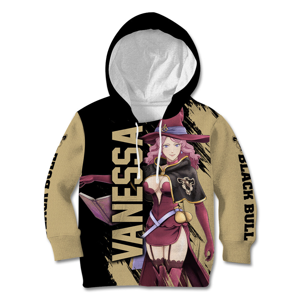 Black Bull Vanessa Kid Hoodie Black Clover Anime