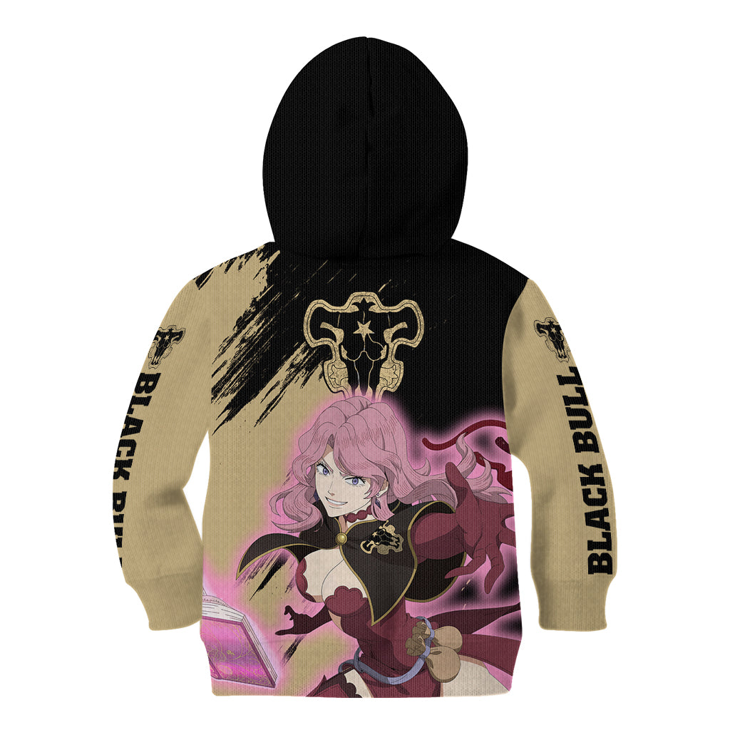 Black Bull Vanessa Kid Hoodie Black Clover Anime