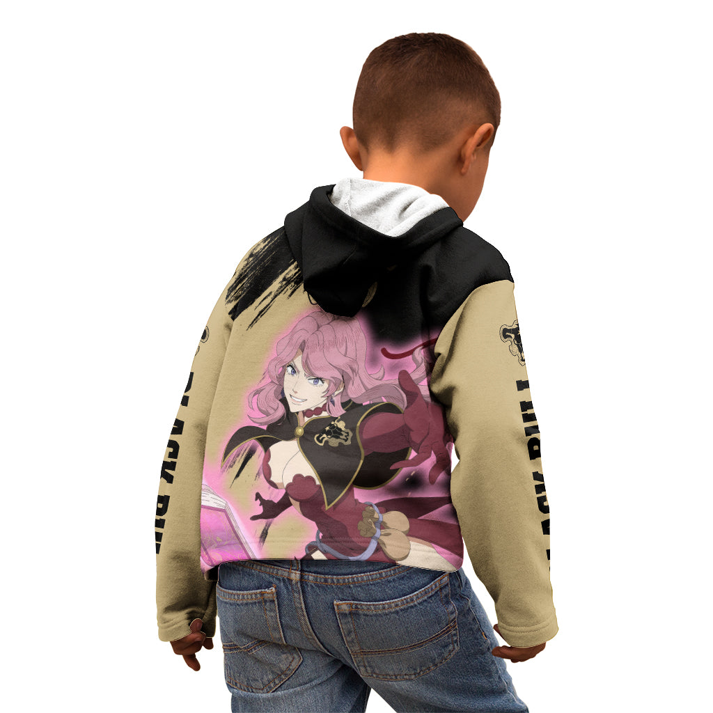Black Bull Vanessa Kid Hoodie Black Clover Anime