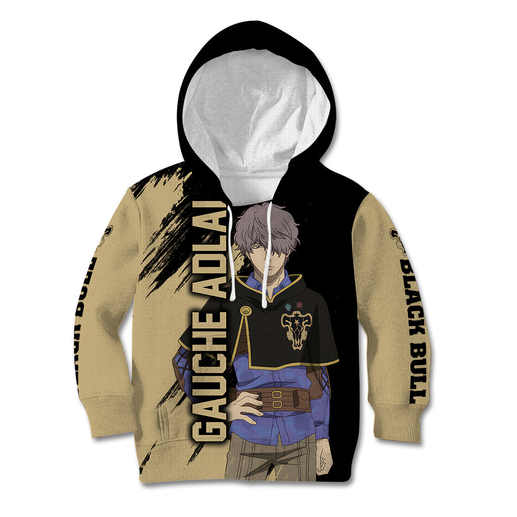Black Bull Gauche Adlai Kid Hoodie Black Clover Anime
