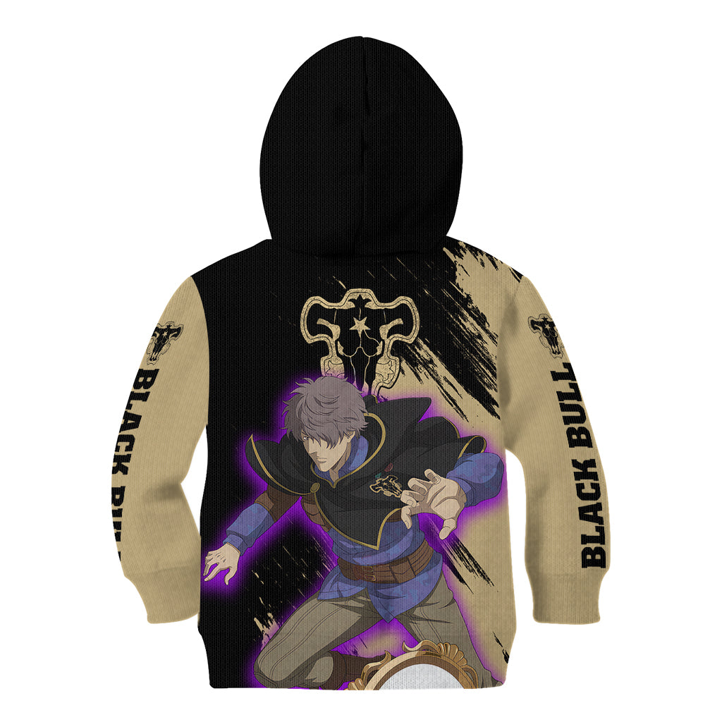 Black Bull Gauche Adlai Kid Hoodie Black Clover Anime