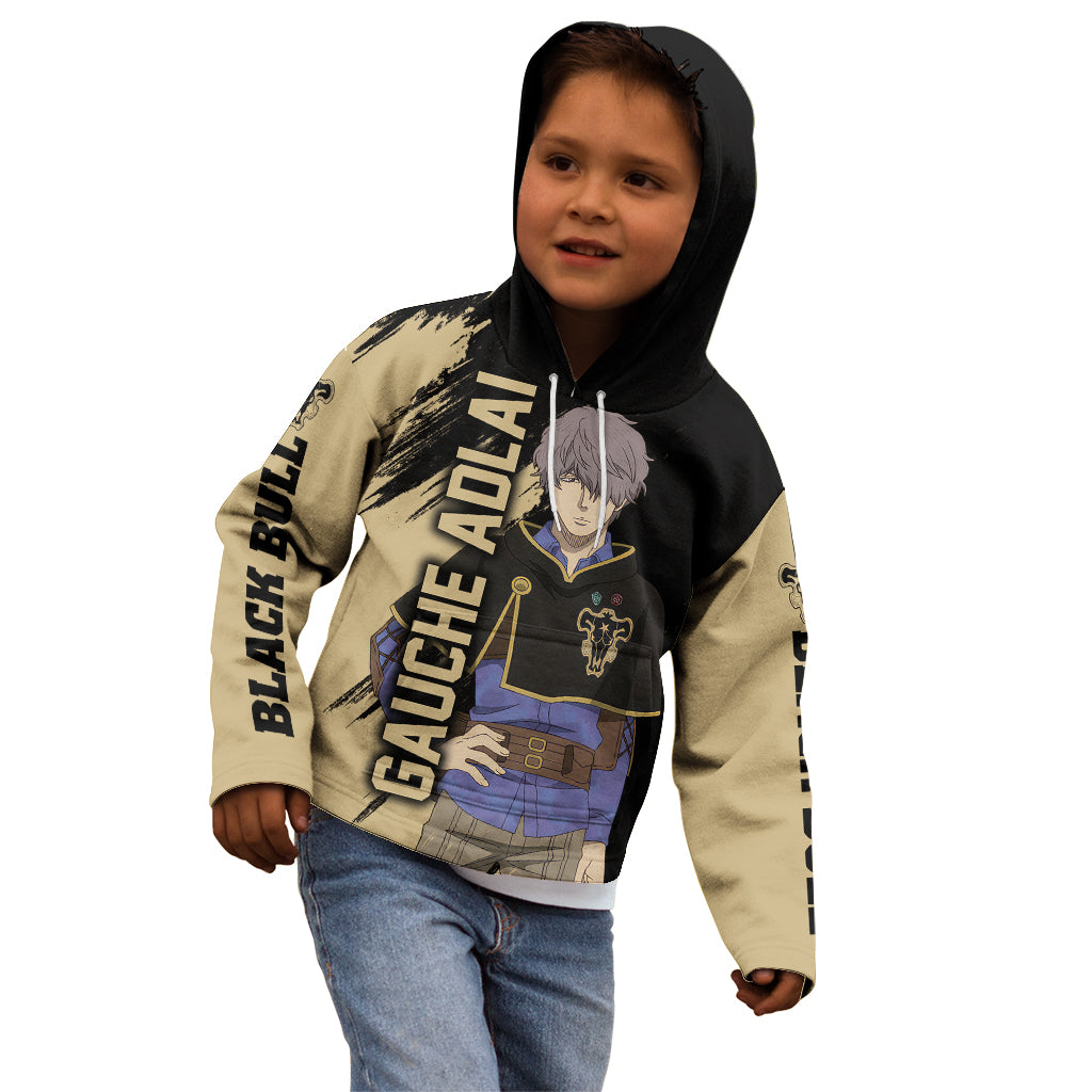 Black Bull Gauche Adlai Kid Hoodie Black Clover Anime