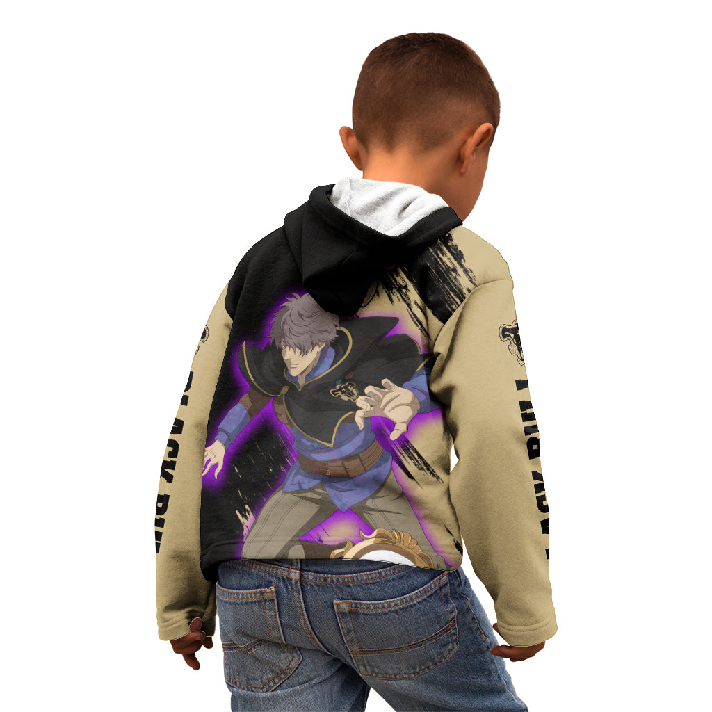 Black Bull Gauche Adlai Kid Hoodie Black Clover Anime