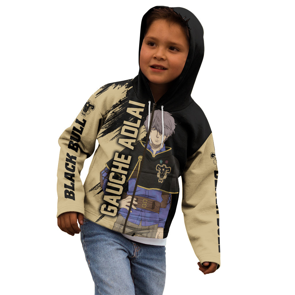 Black Bull Gauche Adlai Kid Hoodie Black Clover Anime