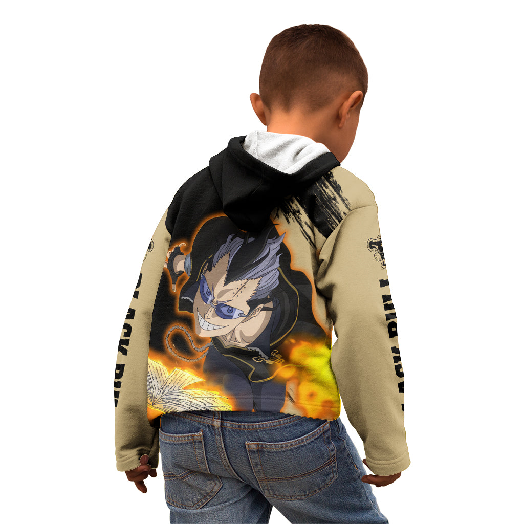 Black Bull Magna Swing Kid Hoodie Black Clover Anime