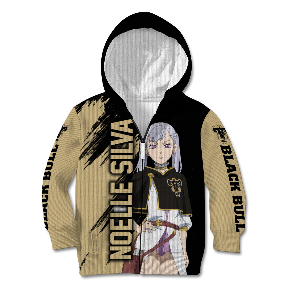 Black Bull Noelle Silva Kid Hoodie Black Clover Anime