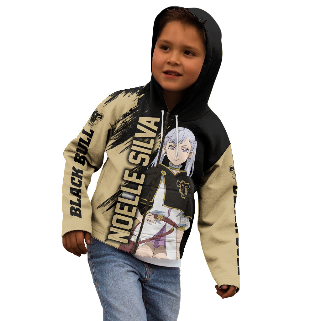Black Bull Noelle Silva Kid Hoodie Black Clover Anime