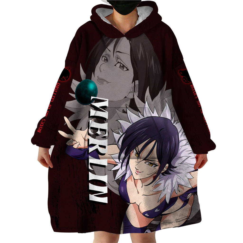 Merlin - Anime Wearable Blanket Hoodie Boar's Sin of Gluttony Anime