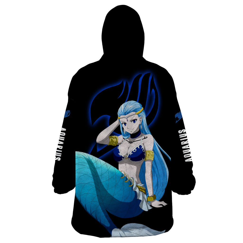 Celestial Aquarius Wearable Blanket Hoodie Fairy Tail