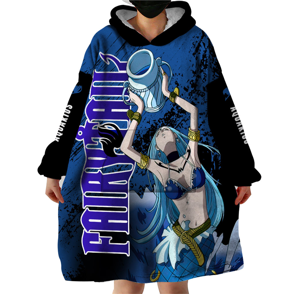 Celestial Aquarius Wearable Blanket Hoodie Fairy Tail