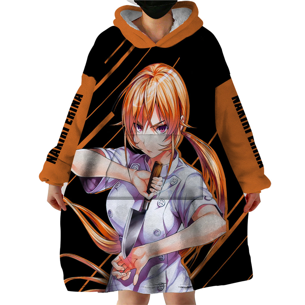 Nakiri Erina Wearable Blanket Hoodie Shokugeki no Soma Anime