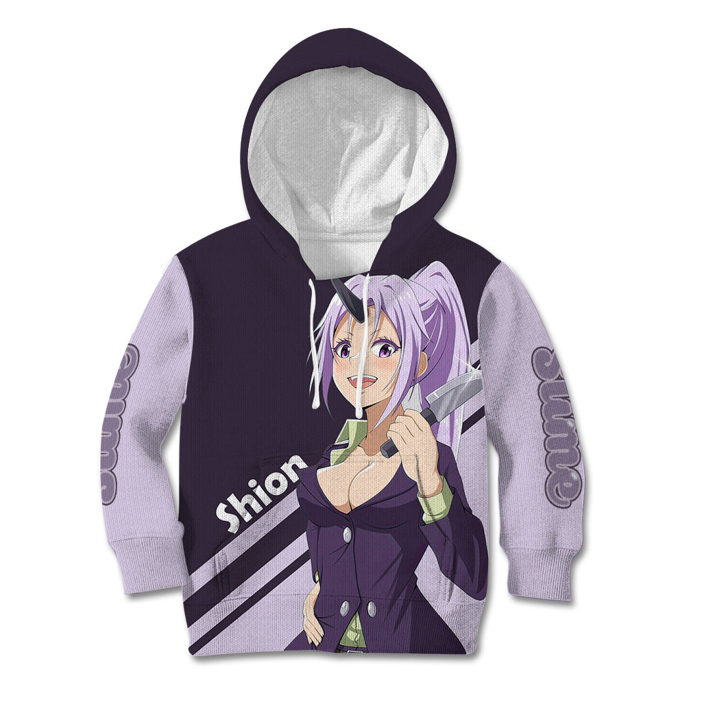 Slime Shion Kid Hoodie TenSura Anime