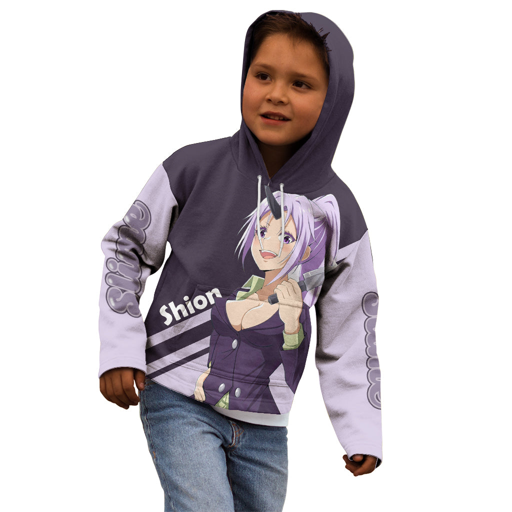 Slime Shion Kid Hoodie TenSura Anime