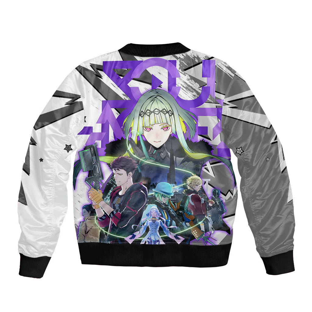 Soul Hackers 2 Persona Bomber Jacket Anime Mix Polygon Cyber Style