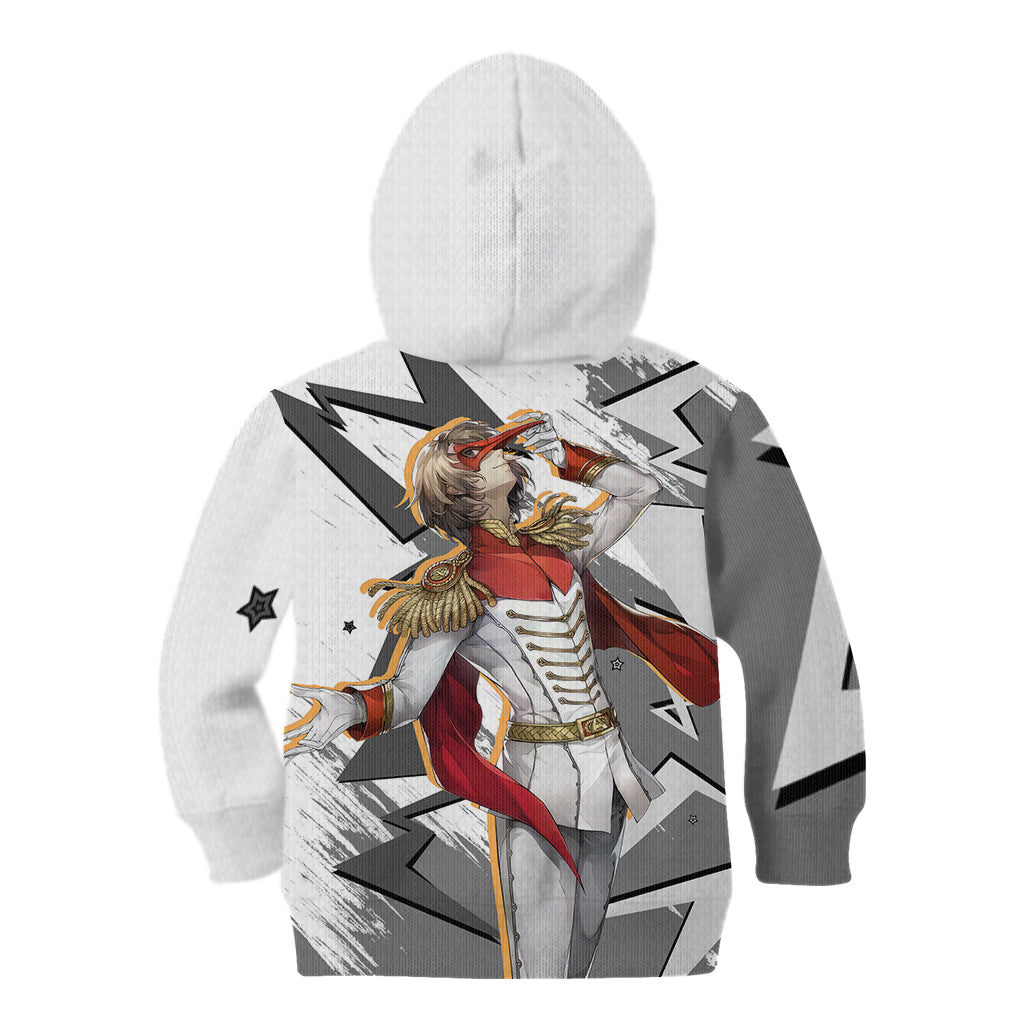 Goro Akechi Persona Kid Hoodie Anime Mix Polygon Cyber Style