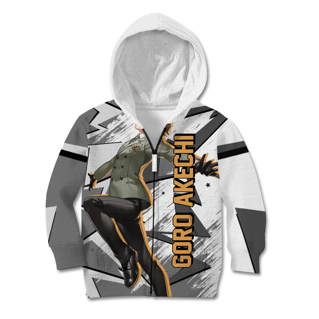 Goro Akechi Persona Kid Hoodie Anime Mix Polygon Cyber Style