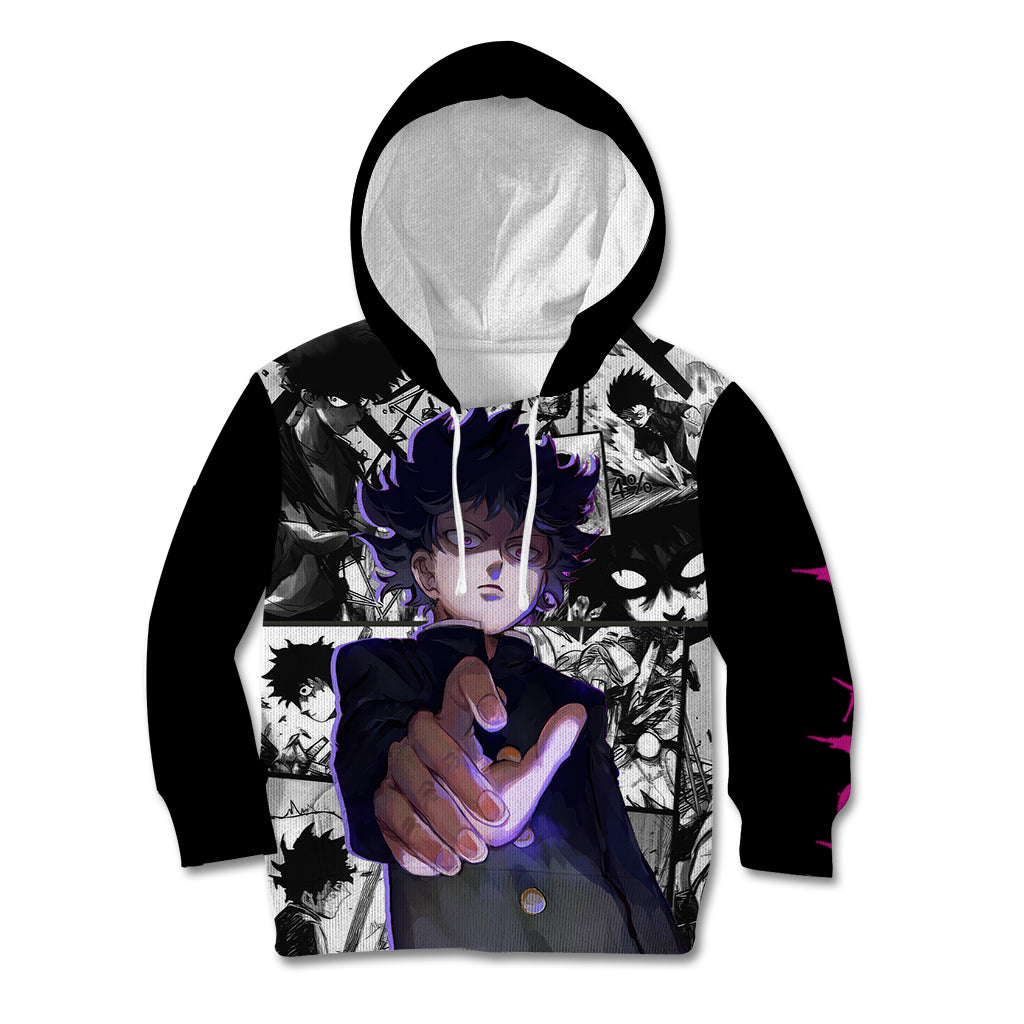 Arataka Reigen Mob Psycho 100 Kid Hoodie Anime Style Art