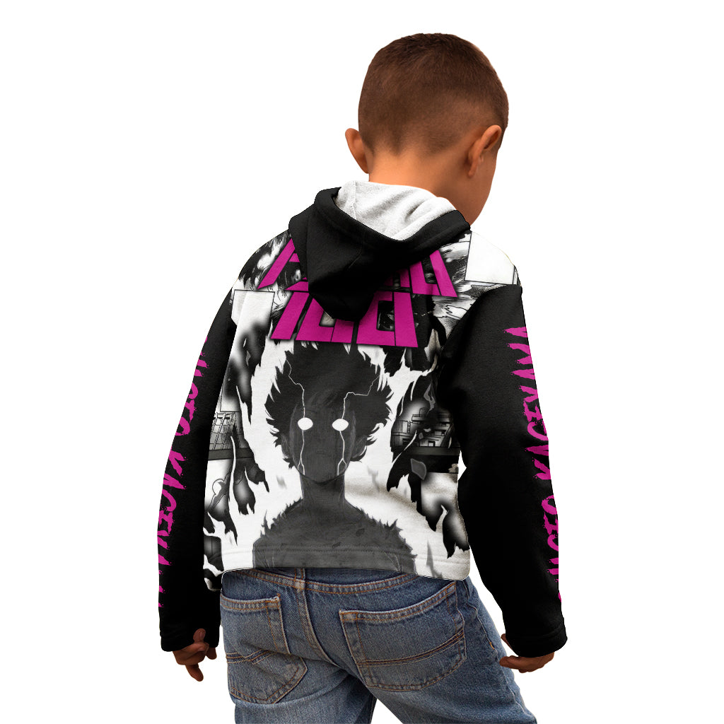 Arataka Reigen Mob Psycho 100 Kid Hoodie Anime Style Art