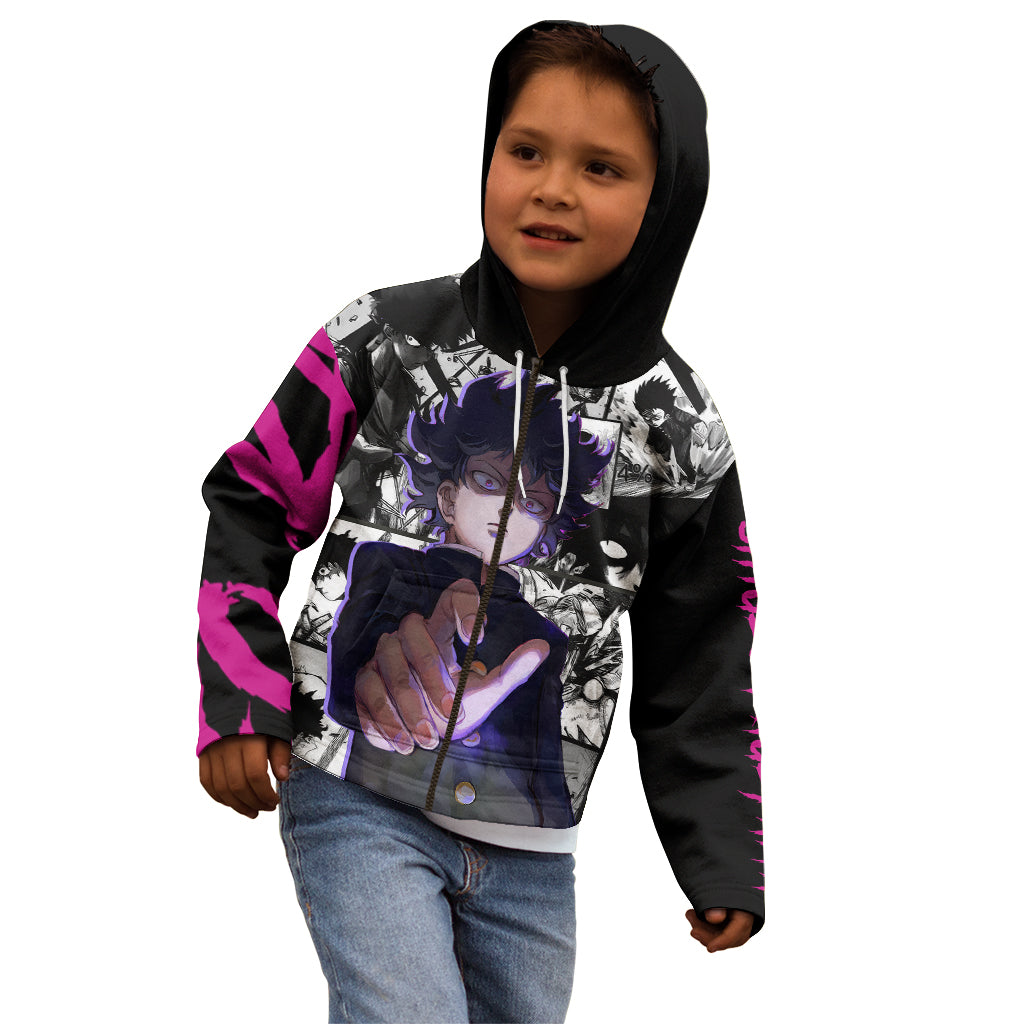 Arataka Reigen Mob Psycho 100 Kid Hoodie Anime Style Art