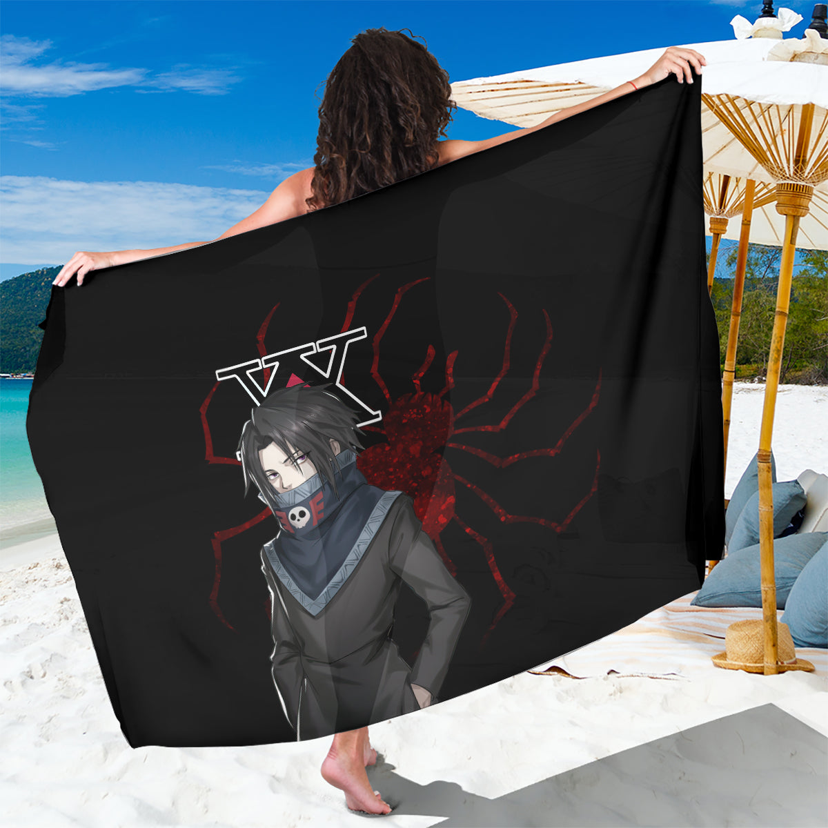 Feitan Phantom Troupe Hunter X Hunter Sarong Anime Style
