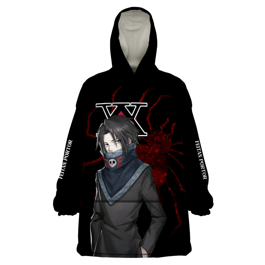 Feitan Phantom Troupe Hunter X Hunter Wearable Blanket Hoodie Anime Style