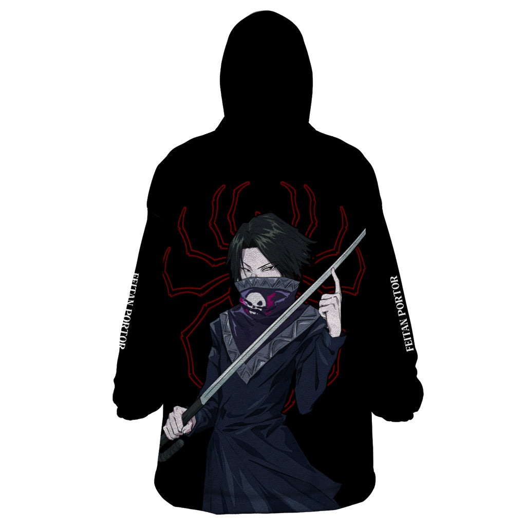 Feitan Phantom Troupe Hunter X Hunter Wearable Blanket Hoodie Anime Style